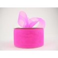 thumbnail image 1 of Ribbon Bazaar Sheer Organza 1-1/2 inch Hot Pink 100 yards 100% Nylon Ribbon, 1 of 1