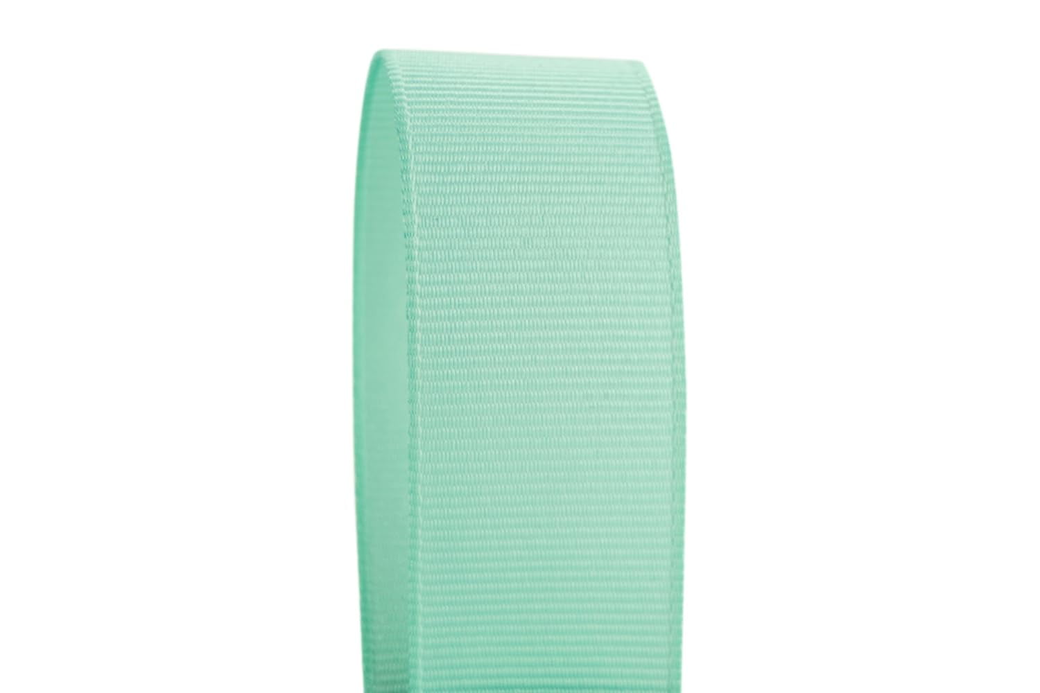 Ribbon Bazaar Solid Grosgrain Ribbon 1-1/2 inch Aqua Blue 50 yards 100% Polyester