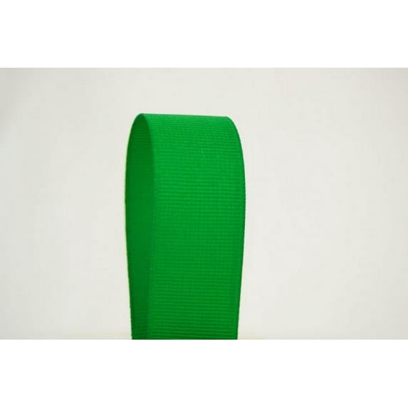 Ribbon Bazaar Solid Grosgrain Ribbon 2-1/4 inch Emerald 50 yards 100% Polyester
