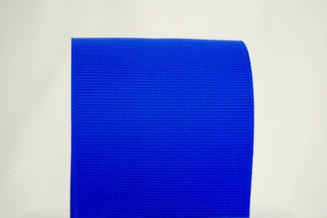 Ribbon Bazaar Solid Grosgrain Ribbon 3/8 inch Electric Blue 50 yards