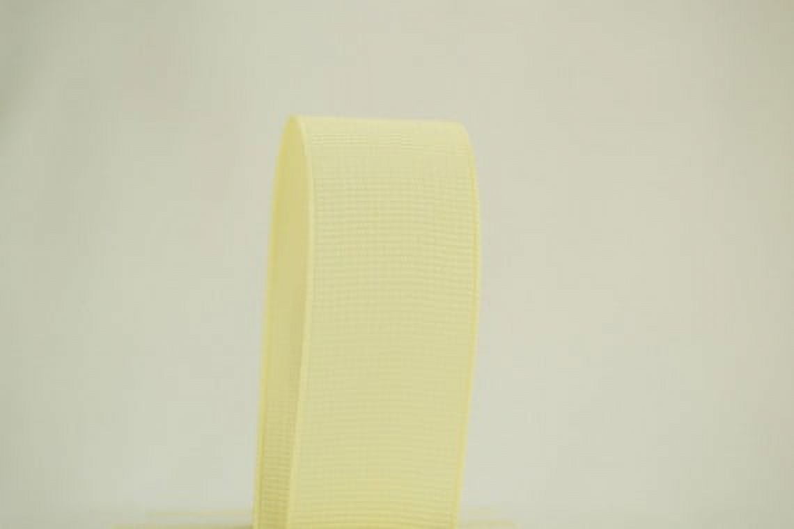 Ribbon Bazaar Solid Grosgrain Ribbon 3/8 inch Ivory 50 yards 100