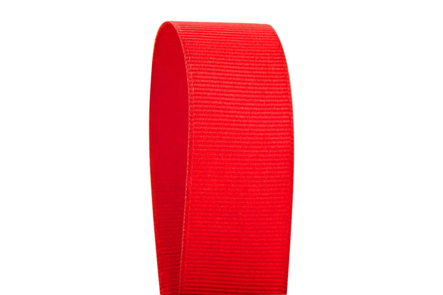 Ribbon Bazaar Solid Grosgrain Ribbon 3/8 inch Red 50 yards 100% ...