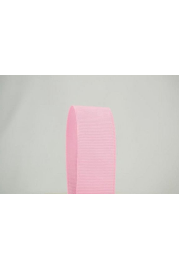 Solid Grosgrain Ribbon 5/8 inch Light Pink 50 yards 100% Polyester