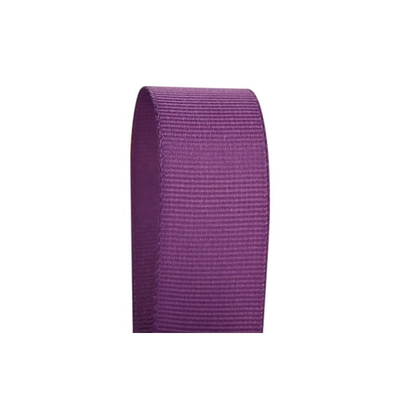 Ribbon Bazaar Solid Grosgrain Ribbon 7/8 inch White 50 yards 100% Polyester