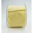 thumbnail image 1 of Ribbon Bazaar Wired Iridescent Taffeta 1-1/2 inch Buttercup (Same Color Edge) 10 yards 100% Acetate Ribbon, 1 of 1
