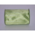 thumbnail image 1 of Ribbon Bazaar Wired Shiny Taffeta Plain 6 inch Mint 10 yards Ribbon, 1 of 1
