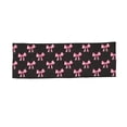 thumbnail image 1 of Ribbon Bow Printed Headbands Elastic Sports Yoga Sweatbands with Breathable Sweatproof Fabric Cancer Awareness Decorative Hair Bands for Yoga Running Gym, 1 of 6