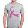 thumbnail image 1 of Ribbon Breast Cancer Awareness TShirt for Men Awareness Mens T-Shirt - S M L XL 2XL 3XL 4XL 5XL Graphic Tee - Support Gift Top Shirt for Him, 1 of 2