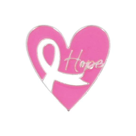 Ribbon Brooch for Breast Cancers Awareness Fashionable Clothes Lapel Pin Elegant Alloy Accessory for Sweater Collar