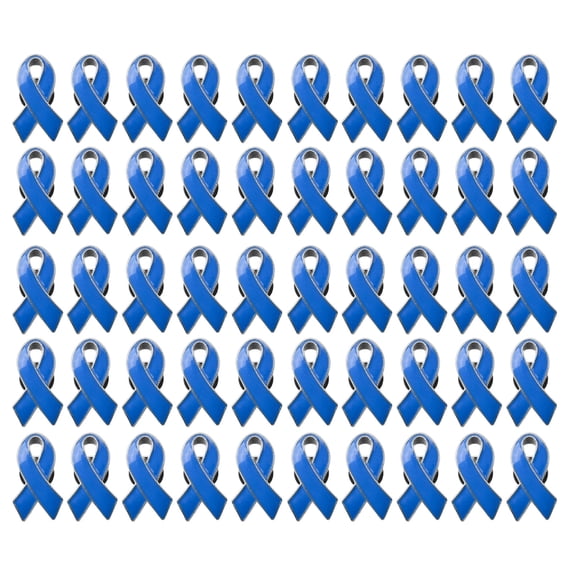 Ribbon Cancers Awareness Lapel Pin Aids Metal Badge Pin Brooch Decorative