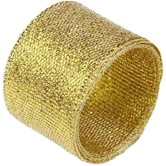 Ribbon Christmas Gift Wrapping Ribbons Wired Glitter Curling Gold Shiny Packing Holiday Metallic Sequin Crafts Paper