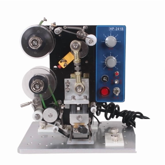 Ribbon Coding Machine Hot Stamping Ribbon Printer ,Fast-Drying Ink with Crisp Output