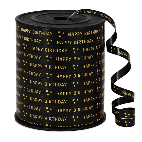 Ribbon Curling Crimped, Balloon String Shiny Metallic Roll for Gift Wrapping Ribbon for Birthday Party Festival Art Craft Decor Florist Flowers Decoration
