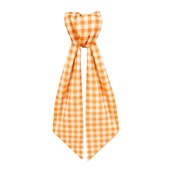 Ribbon Curtain Tieback Drapery Holder Decorative Window Curtain Accessory, Adjustable Drapery Tie With Gingham Pattern, Suitable For Rod Pocket Curtains