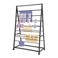 thumbnail image 1 of Ribbon Display Organizer with Wheels, Ribbon Holder Organizer Rack, Ribbon Storage Organizer Black 31.5*15.7*49.2in, 1 of 13