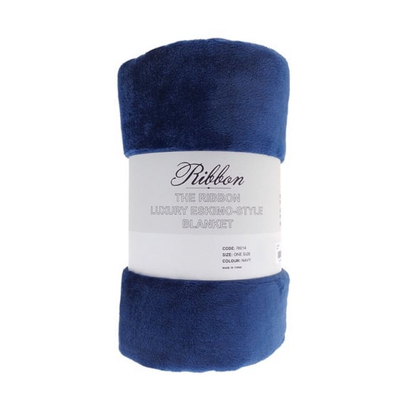 Ribbon Eskimo Style Polyester Dog Blanket