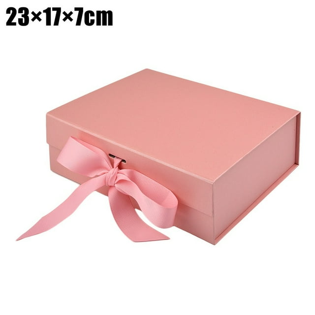 Ribbon Gift Box,High Quality Rigid Thick Gift Box,Box With Ribbon