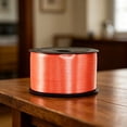 thumbnail image 1 of Ribbon For Gift Wrapping,Curling Ribbon Orange 100 Yards String Roll Plastic Decorative Ribbon for Wedding Party Decoration Crafts Flower Bouquet,0.5cm Wide, 1 of 6