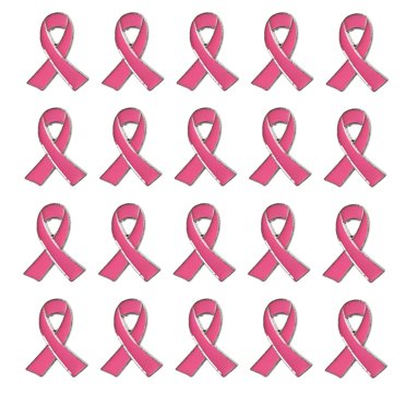 Ribbon Pins 1/5/25/100 For Cancer & Disease Awareness