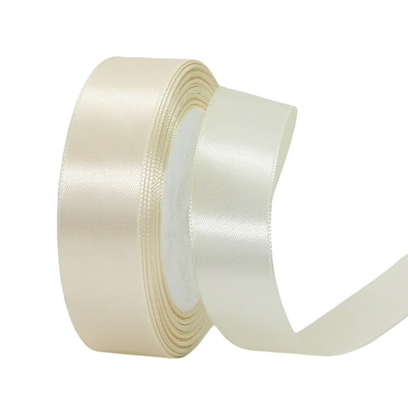 Ribbon Premium Satin Ribbon Roll：22M X 4Cm Wide Ribbon for Wedding Decorations, Bouquets, Bow Making, And Home Decor, High-Quality Polyester Material with Multiple Color Options. Harlik