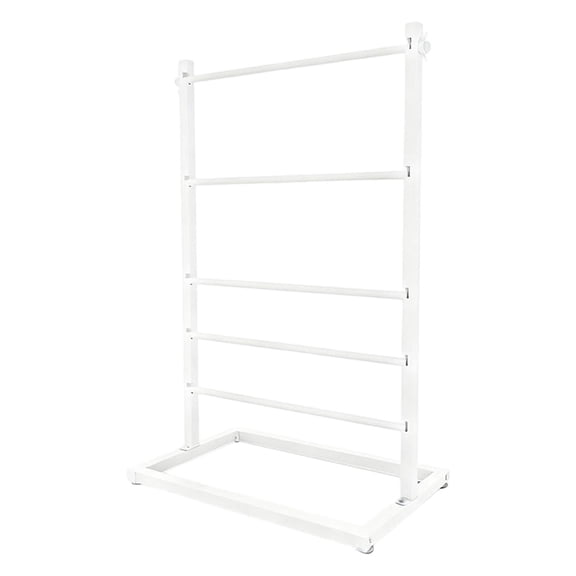 Ribbon Rack Storage Stand Display Shelf Large Capacity Metal Construction Ideal for Flower Shop Use