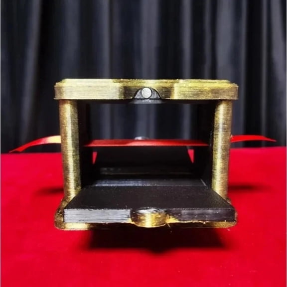 Ribbon Restoration Box Props Stage Magic Tricks Illusions Gimmicks Magician Close Up Magia Fun A Visual Miracle in A Vintage Box