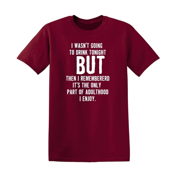 I Wasn't Going Sarcastic Humor Graphic Novelty Funny Tall T Shirt