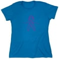 thumbnail image 1 of Ribbon Sarcastic Humor Novelty Funny Women's Casual Tees, 1 of 3
