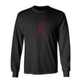 thumbnail image 1 of Ribbon Sarcastic Humor Novelty Men's Long Sleeve Shirts, 1 of 3