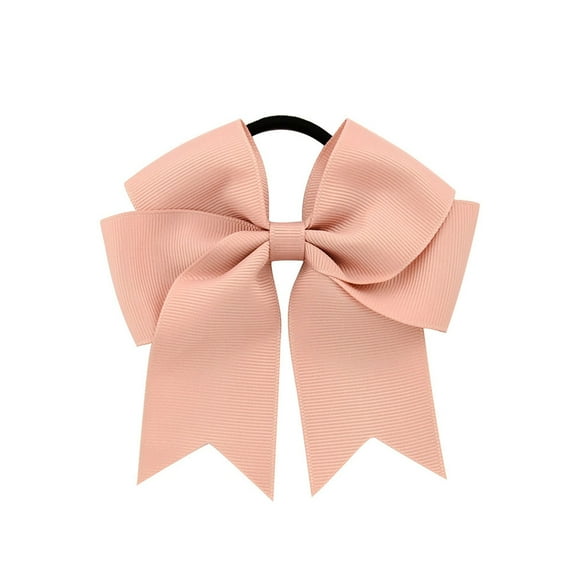 Ribbon Satin Fishtail Bow Hair Ties And Headbands Everyday Wear,Rose Gold2 One Size