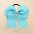 thumbnail image 1 of Ribbon Satin Fishtail Bow Hair Ties And Headbands For Girls Elegant Hair Accessories For Everyday Wear, Sky Blue, 1 of 4