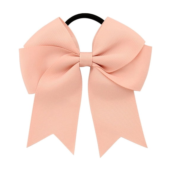 Ribbon Satin Fishtail Bow Hair Ties and Headbands Elegant Hair Accessories for Girls Party Wear,Rose Gold1,One Size