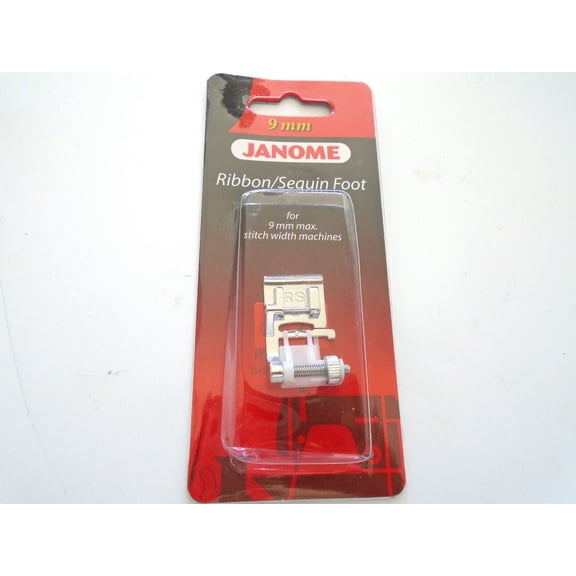 Ribbon / Sequin Foot 202090009 For Janome 9MM Max Stitch Width Sewing Machine
