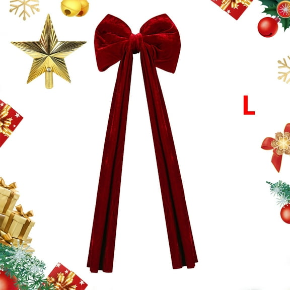 Ribbon Set With Star Tree 32/43/79 Inch Elegant Christmas Home Decoration