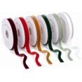 Ribbon Set for Christmas 3/8 inch x 6 Rolls - Walmart.com