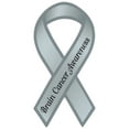 thumbnail image 1 of Ribbon Shaped Awareness Support Magnet - Brain Cancer - Cars, Trucks, SUVs, Refrigerators, 1 of 1