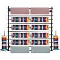 thumbnail image 1 of Ribbon Storage Organizer,12-Layer Wall Mounted Ribbon Display Rack,Wrapping Paper Rack, Metal Ribbon Storage for Craft Room,Flower Shop, Sewing Tool, 1 of 7