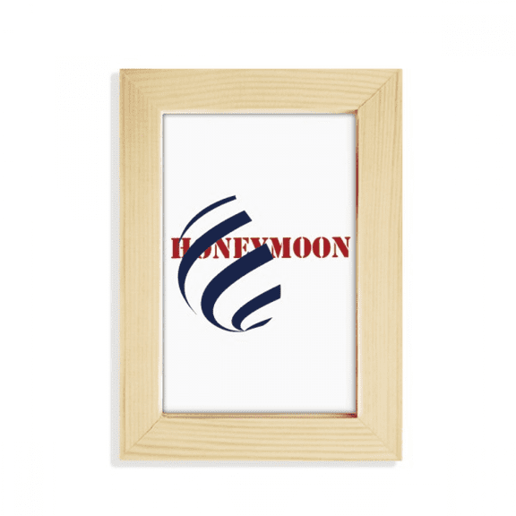 Ribbon Surrounds Shelter Sweetness Desktop Display Photo Frame Picture Art Painting 5x7 inch