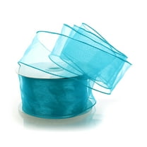 Ribbon Traditions 2.5" Wired Sheer Organza Ribbon