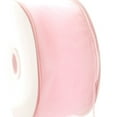 thumbnail image 1 of Ribbon Traditions 7/8" Wired Sheer Organza Ribbon Bridal Pink 10 Yards, 1 of 5