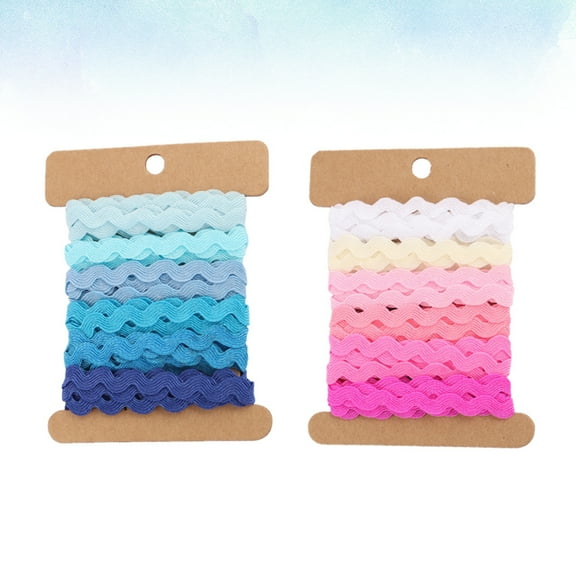 Ribbon Trim Sewing Rack Ric Rick Rac Diy Ribbons Gift Fabric Decoration Zig Wrapping Wide Gifts Birthday Wedding Chevron