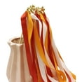 thumbnail image 1 of Ribbon Wand Stick with Bells For Wedding Parties Decoration Twirling Streamers, 1 of 11