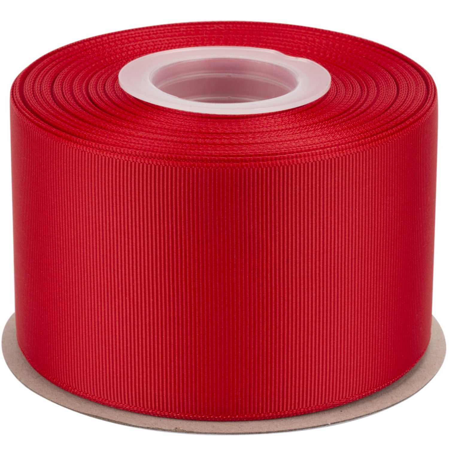 Reb Ribbon Llc Ribbonitlux, Grosgrain Ribbon, 2.5 Inch x 25 Yards, Solid Red - Walmart.com