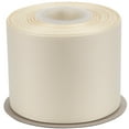 thumbnail image 1 of Ribbonitlux Grosgrain Ribbon 3 Inch x 25 Yards – Premium Polyester Craft Ribbon for Hair Bows, Gift Wrapping, Weddings & DIY – Solid Ivory(#810) – 1 Roll, 1 of 6