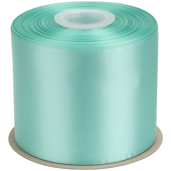 Ribbonitlux Tropic Satin Ribbon 4 inch Double Sided Quality Satin for Weddings, Invitations, Sashes, Crafts, Apparel, Headbands - 50 Yds/roll