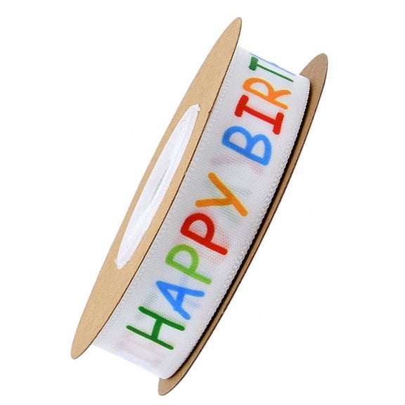 Supvox Durable Ribbons for Crafts and Party Decoration in Assorted Colors for Birthdays