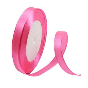 Ribbons for Crafts,Ribbon for Gift Wrapping,Satin Ribbon,Thin Satin Ribbon,Wrapping Ribbon,Fabric Ribbons,Floral Ribbon for Bouquets,Bouquet Ribbon,Ribbon for Flower Bouquet,Gift Ribbon,Pink Ribbon