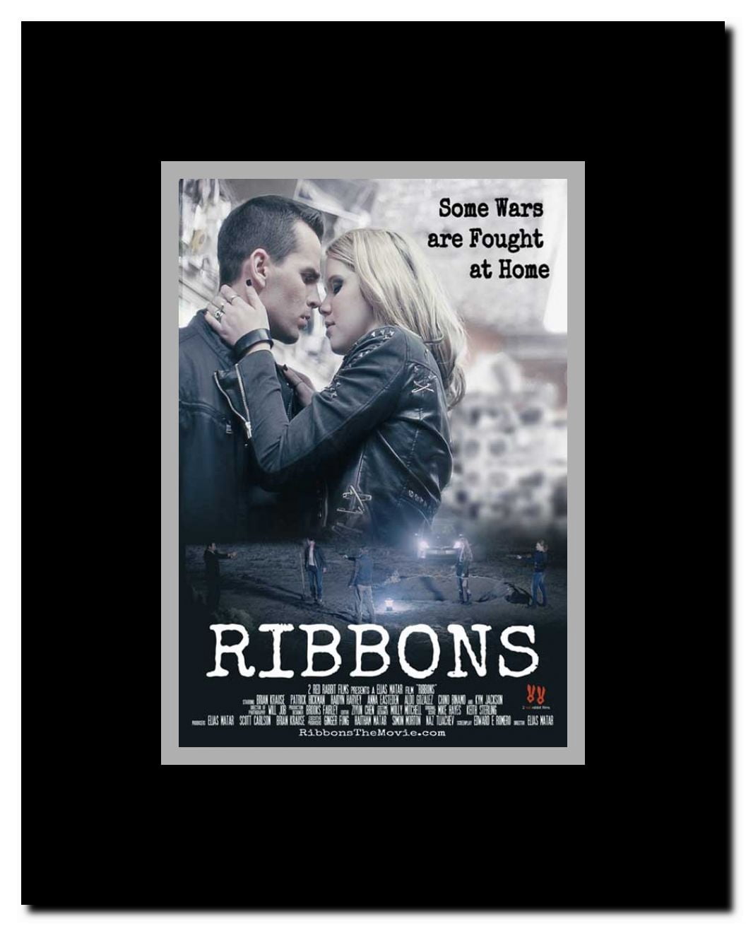 Ribbons Framed Movie Poster