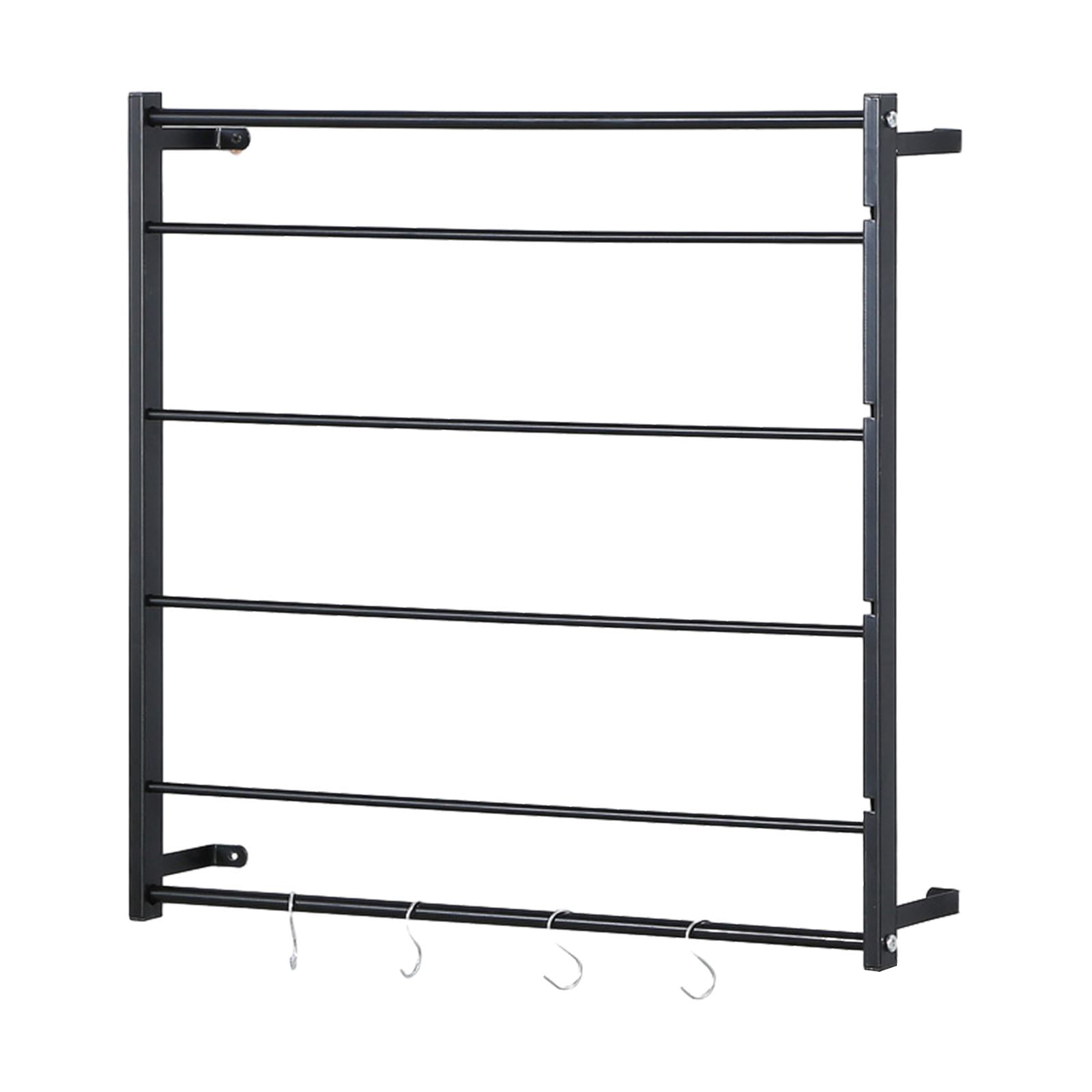 Ribbons Roll Storage Ribbon Rack for Hanging Scarf Towel Holiday Vinyl Rolls black 67cmx67cm