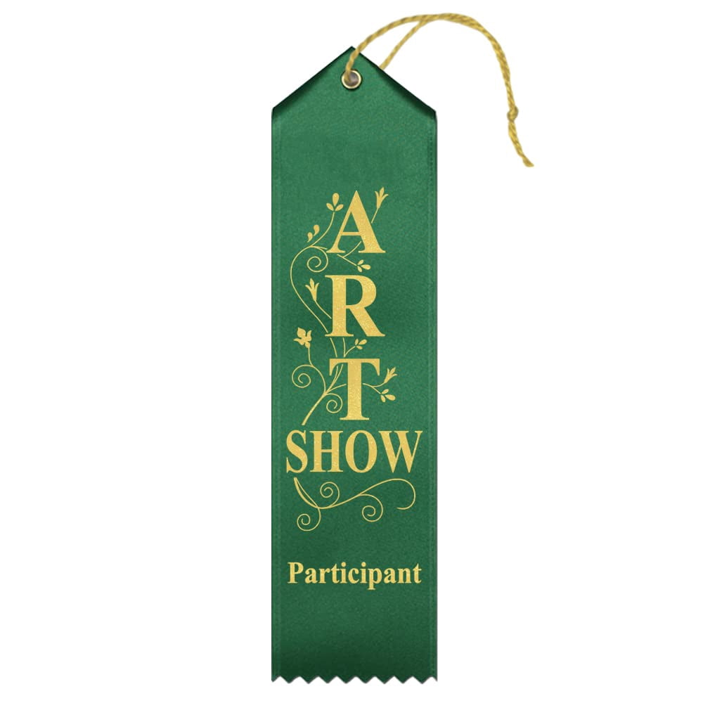 RibbonsNow Awesome Award Ribbons - Pack Of 100 Turquoise Ribbons With Cards & String
